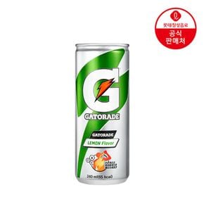 롯데칠성 게토레이 레몬 240ml 캔 x 30개[29140966]