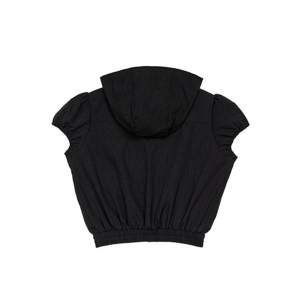 CAP-SLEEVE WINDBREAKER (BLACK)
