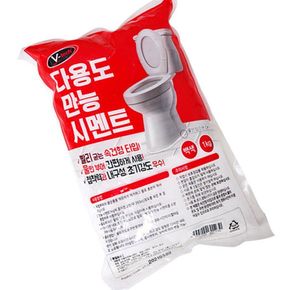 셀프집수리 V-tech 다용도 만능 시멘트 백색 1kg