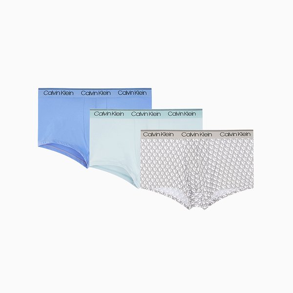[파주점] (NB2569-VTG)남성 마이크로파이버 스트레치 로우 라이즈 트렁크 3PK
