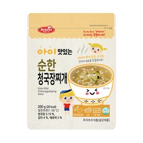 베베스트 아이 맛있는 순한 청국장 찌개 200g