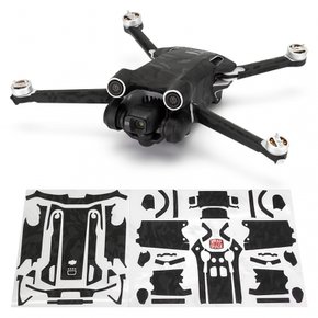 WRAPGRADE for DJI Mini 3 Pro 본체용 스킨 씰 (블랙 뱀피 카모)