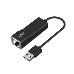 USB 2.0 유선 랜카드 100M 블랙 (W81C22A)