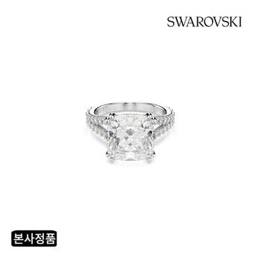 스와로브스키 [본사정품/쇼핑백증정] Stilla 실버 톤 반지 5709902_5709904