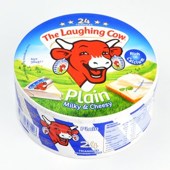  코스트코 래핑 카우 플레인 포션 치즈 384g(16g x 24조각) 아이스박스+얼음팩 발송
