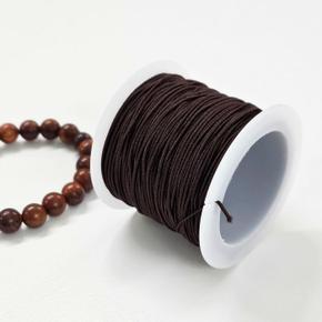염주 비즈 팔찌 만들기 DIY 나일론 고무줄 20m 브라운 (S32956672)