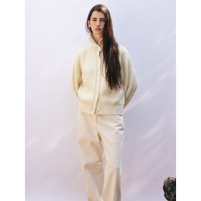 Wide Cotton Corduroy Pants_Ivory