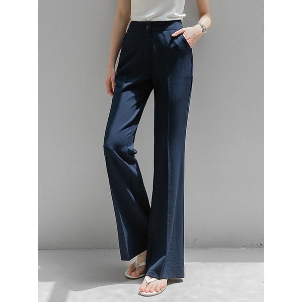 Summer Boots cut Slacks_NSSL4262 (navy)