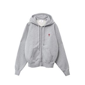 스몰 하트로고 후드집업 HEATHER ASH GREY/0951