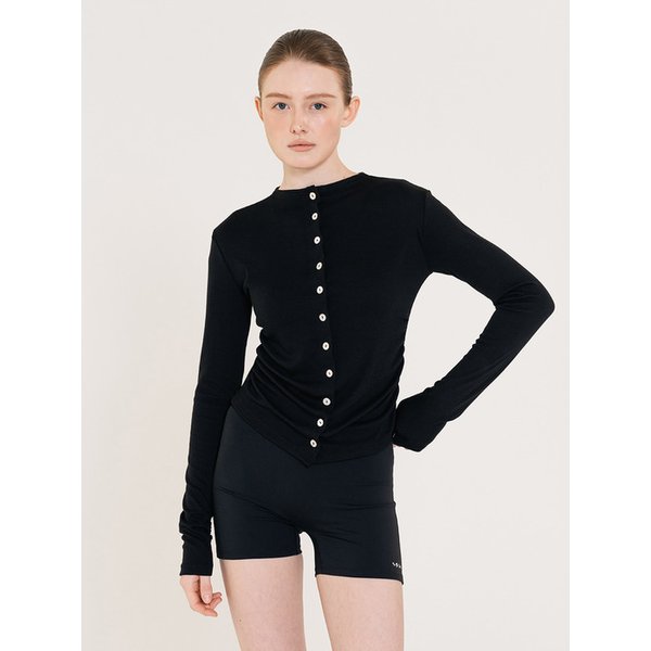 Compact Slim Cardigan 블랙