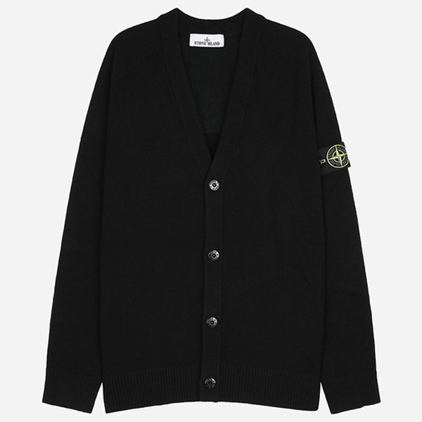 [시흥점] 5F 5100065 S00B4 V0029 와펜 패치 리버스 스티치 가디건 블랙