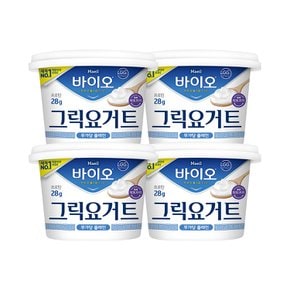 바이오 무가당 그릭요거트 400g 4개