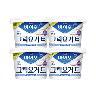 매일 바이오 무가당 그릭요거트 400g 4개