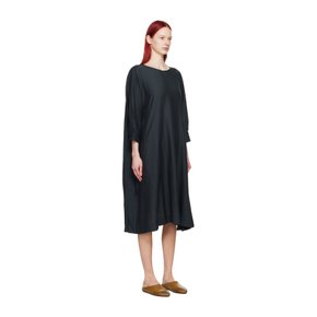 블랙 더 베이커 미디 드레스 THE BAKER DRESS - WW SOFT HERRINGBONE CHA