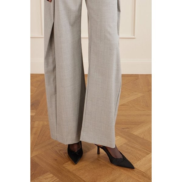 모리아 레이스 트림 트윌 슬링백 펌프스 46376663162977413