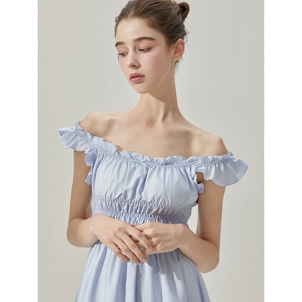 헤브 셔링 2WAY 롱 원피스