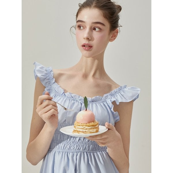 헤브 셔링 2WAY 롱 원피스