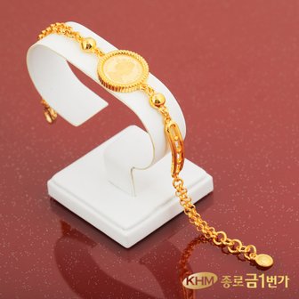 종로금1번가 팔찌 순금24K 주얼리 18.75g 엘리자베스2