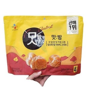 씨제이 맛밤 60G X 4입 X 1개 m82003