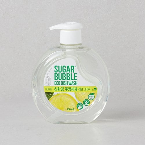 슈가버블 친환경주방세제 레몬크러쉬 750ml