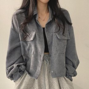 데보라 코듀로이 스트링 자켓_F4170