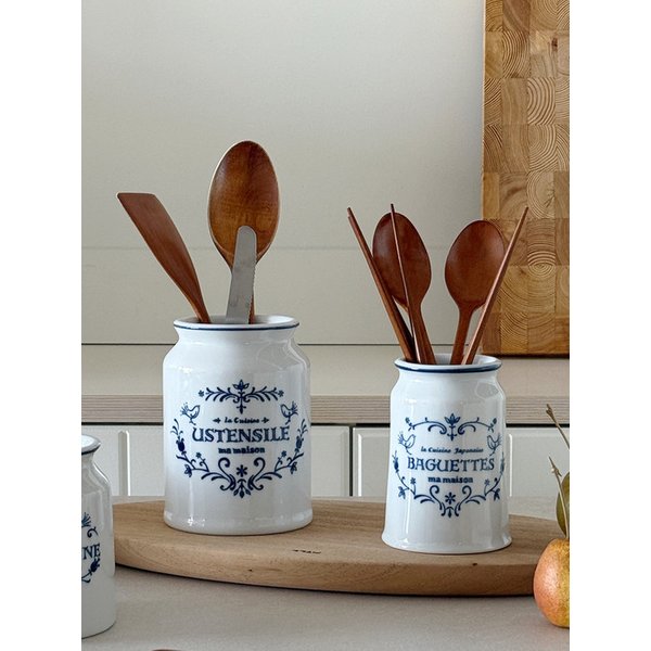 블루로즈 수저통 소+대 2종세트 MADE IN JAPAN