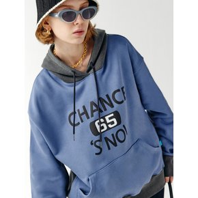 Basket Sweat Hoody (Mix-Blue)