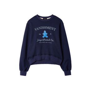 Gingerbread sweatshirt_navy