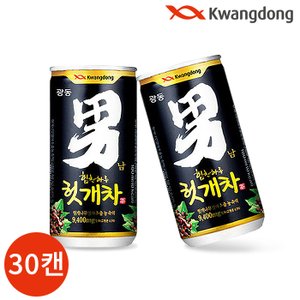  광동 힘찬하루 헛개차 180ml x 30캔