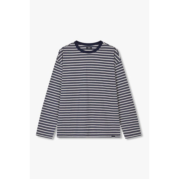 [MEN] 롱슬리브 스트라이프 티셔츠 91M5322833058