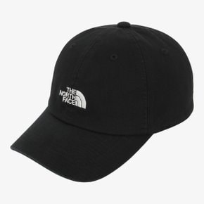 [노스페이스 키즈 공식] 키즈 베이직 로고 볼 캡 NE3CR00R_BLK