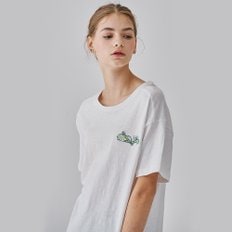 [지미테일러] Women 고흐 아몬드블라썸 T-shirt 명화 반팔티 (white)