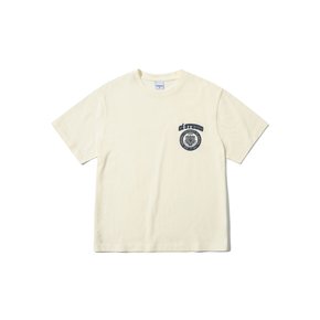 SMALL ARCH LOGO T-SHIRT [CREAM]