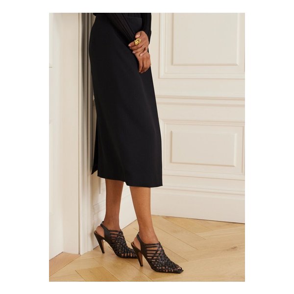 스텔라매카트니 다크 브라운 인조 슬링백 펌프스 1647597358021566