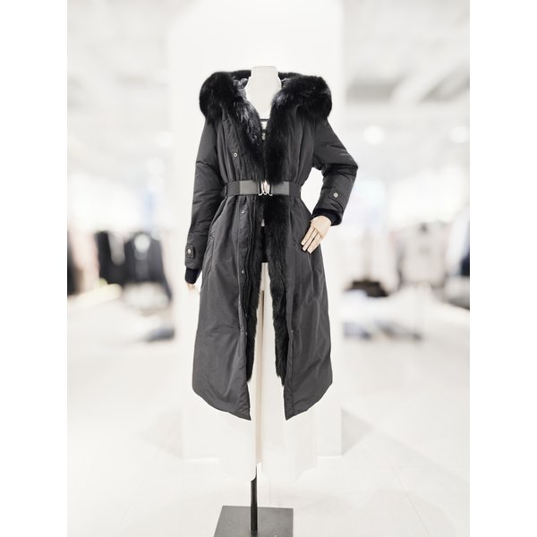 [파주점] [더아이잗컬렉션]폭스퍼 벨티드 구스다운 점퍼 CRCA2PD011