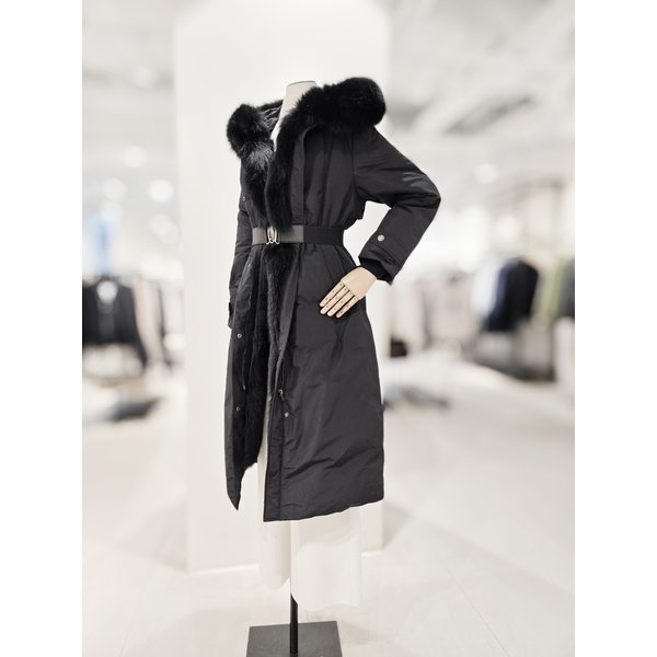 [파주점] [더아이잗컬렉션]폭스퍼 벨티드 구스다운 점퍼 CRCA2PD011