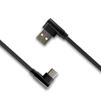 싸드 USB C타입 충전케이블 태블릿 테이블오더 스마트폰 보조배터리 ㄱ자 꺾임 젠더