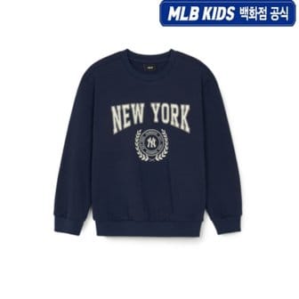 MLB키즈 24FW [KIDS]바시티 그래픽 맨투맨 7AMTV0144 -50NYS