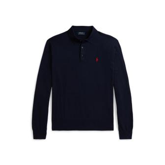 폴로 랄프 로렌 남성 코튼 폴로 칼라 스웨터(MNPOSWE16822571400)