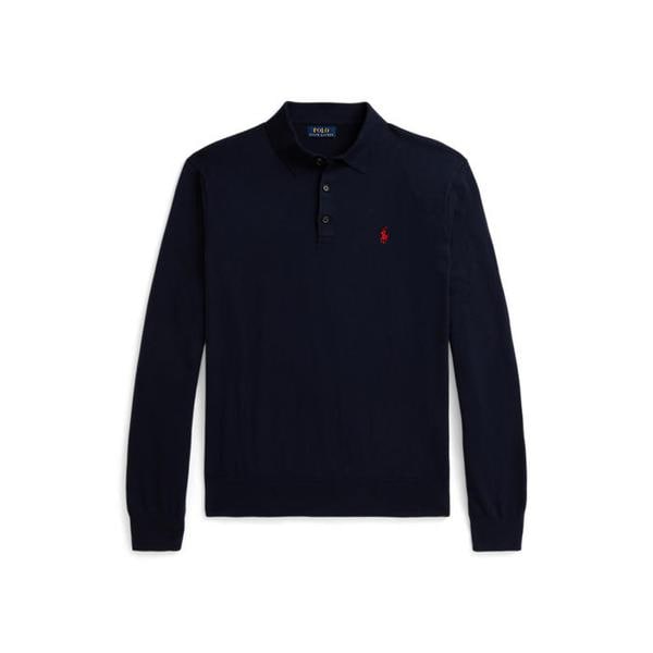 남성 코튼 폴로 칼라 스웨터(MNPOSWE16822571400)