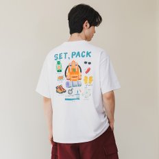 SET PACK 오버핏 반팔티 AST4546 (6 COLOR)