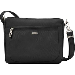 영국 트래블 도난방지 가방 Travelon 남녀공용 Antitheft Classic Small E/W Crossbody Bag Trav