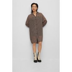 [69프로 할인][FA23] 여성 릴렉스핏 체크패턴 블라우스 멀티(50505113988)