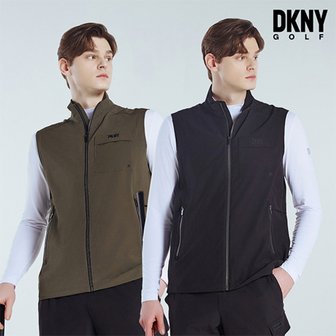 DKNY DKNYGOLF 24SS 우븐베스트셋업 3종 남성