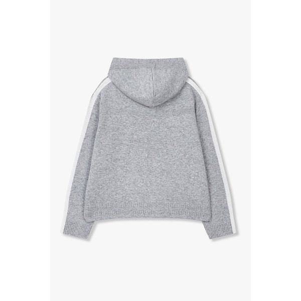 로고 그래픽 후드 니트 풀오버 7126150800172