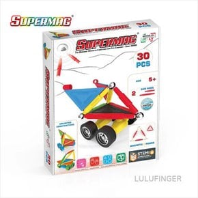 [룰루핑거]SUPERMAG 0653 슈퍼맥 프로젝트 휠 30 STEM 자석완구 자석교구 자석블럭