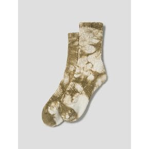 TieDyeing Socks  Olive (MS33KTA72J)