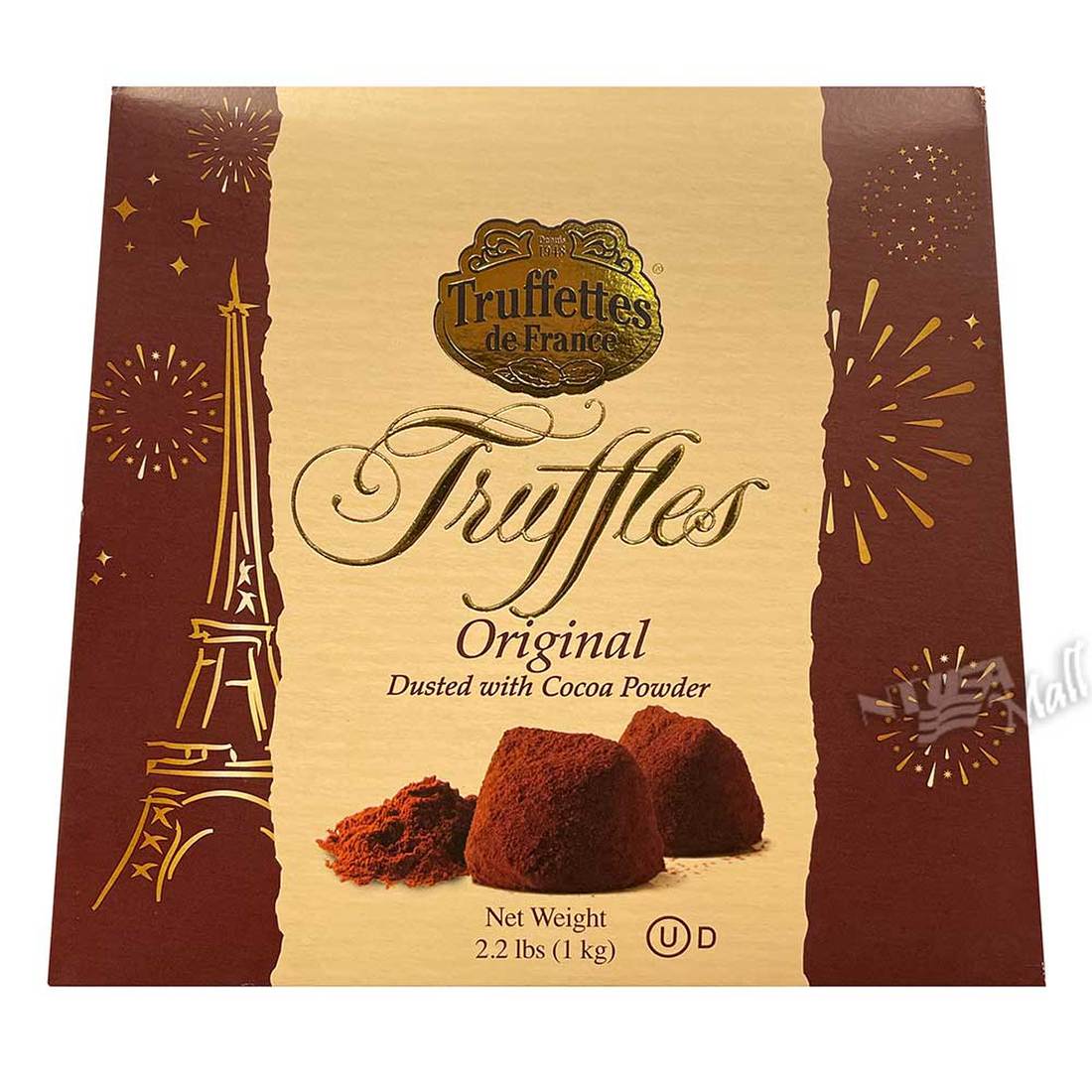 트루페 드 프랑스 밀크 생 초콜릿 1kg TRUFFETTES DE FRANCE TRUFFLES ORIGINAL DUSTED