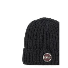 26 FW 콜마 ribbed knit logo patch beanie hat 50000096N2YB99 TP459607161