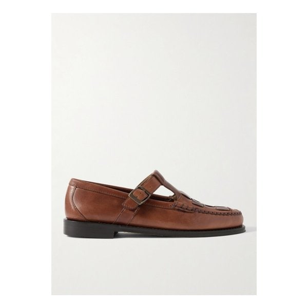 위준스 헤리티지 피셔맨 가죽 로퍼 브라운 1647597356175126